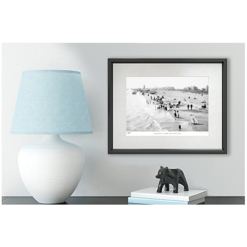 Skegness, From The Pier 1910 - Single Picture Frame Print, 48.4cm H x 63.6cm W x 2.3cm D