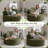 53" Oversized Compression Round Accent Chair – Plush Corduroy Upholstery Chaise Longue Chair Indoor-1444921780