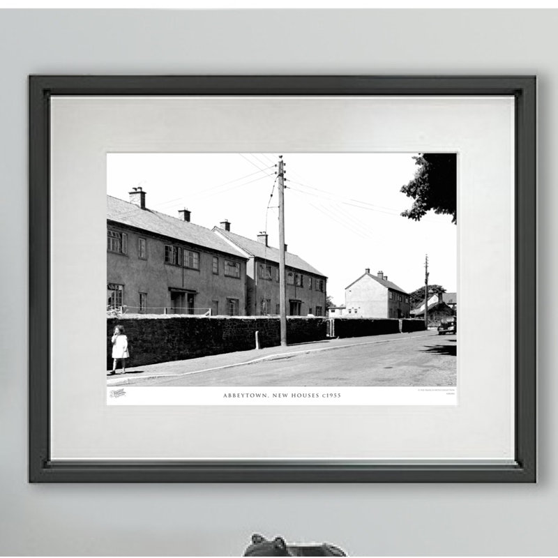 Abbeytown, New Houses C1955 by Francis Frith - Single Picture Frame Print, 28cm H x 36cm W x 2.3cm D