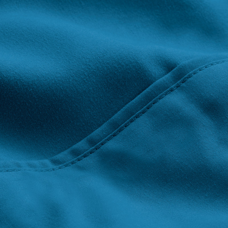Taie d'oreiller ultra-douce Premium 1800, Taie d’oreiller standard, Bleu moyen