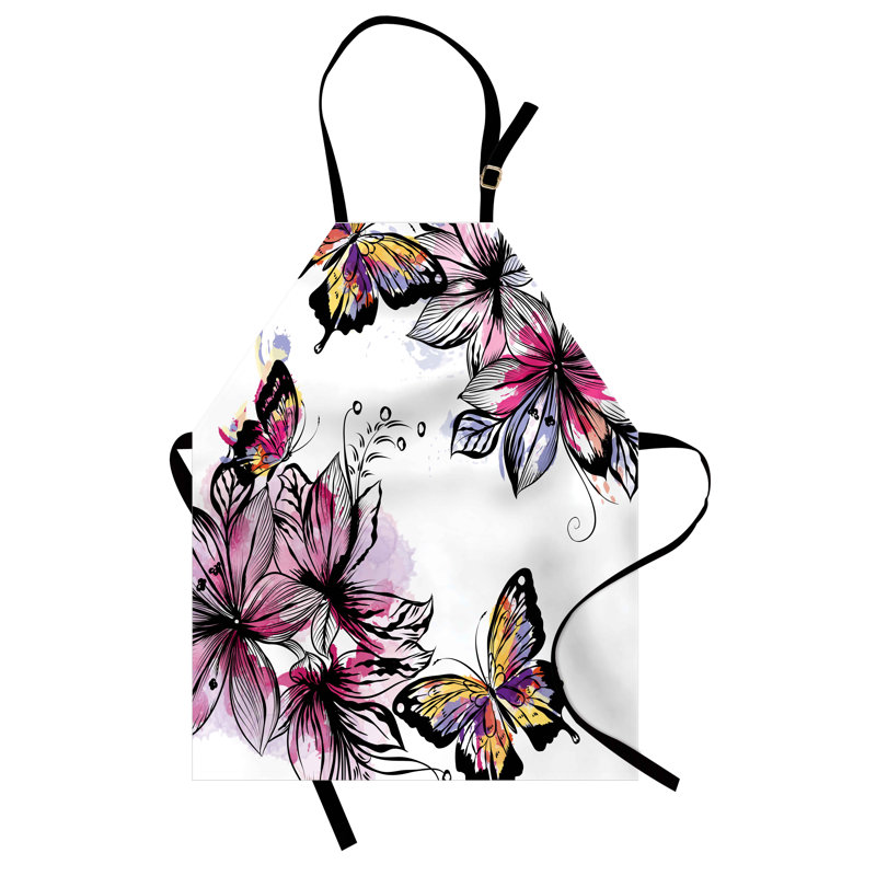 Tablier floral