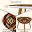 Ensemble de 2 tables basses gigognes Triangle