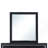 Frame Mirror Black