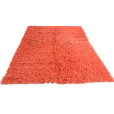 Tapis orange 6x9 Pires