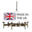 Dabrowski 6 - Light Waggon Wheel Chandelier