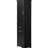 Freestanding Tall Bathroom Storage Cabinet Of Black Painted Finish, Two Different Size Drawers, Adjustable Shelf And - Toppling Installation For Home With Shelf, Slide Rails Feature