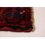 Tapis rouge en laine unique de 4 pi 1 po x 6 pi 7 po Zahian