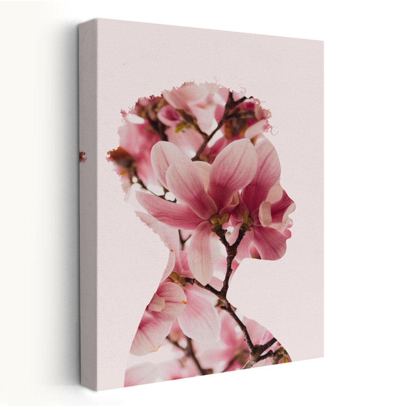 Fleur de cerisier - photographie florale et botanique, art figuratif, H 36 po x l 24 po