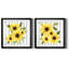 Sunflower Array I - ensemble de 2 cadres photo-61465988-61465986