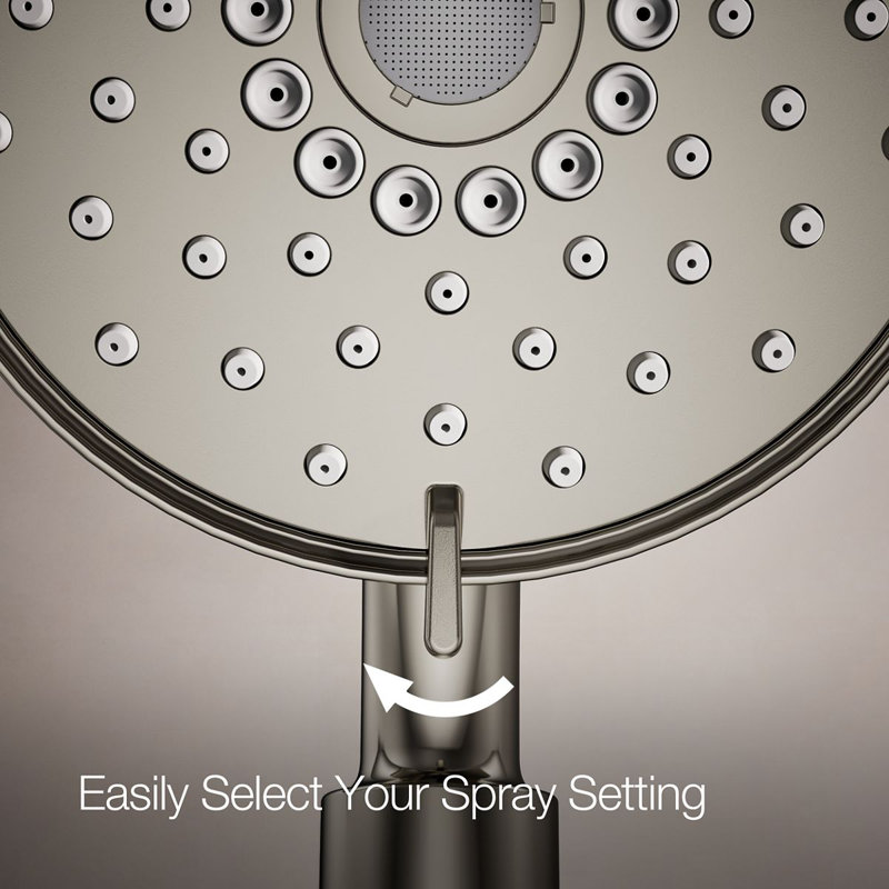 Purist® 2.5 GPM 2-In-1 Multifunction Shower Combo Kit, Vibrant Polished Nickel