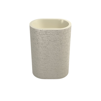Lavabo de salle de bain sur pied 23,6 po