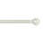 Vulcan 1" Window Curtain Rod and Finial Set-69586704