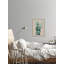 Cactus On Coral I - Single Picture Frame Painting-81775366