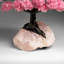 Custom - Genuine Rose Quartz Clustered Gemstone Tree On Rose Quartz Matrix (Unconditional Love Tree)
