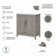 Edion Double Bathroom Vanity with Ceramic Top with Mirror