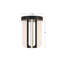 Anders 8-in Black dimmable LED Semi-Flush Mount-138735669