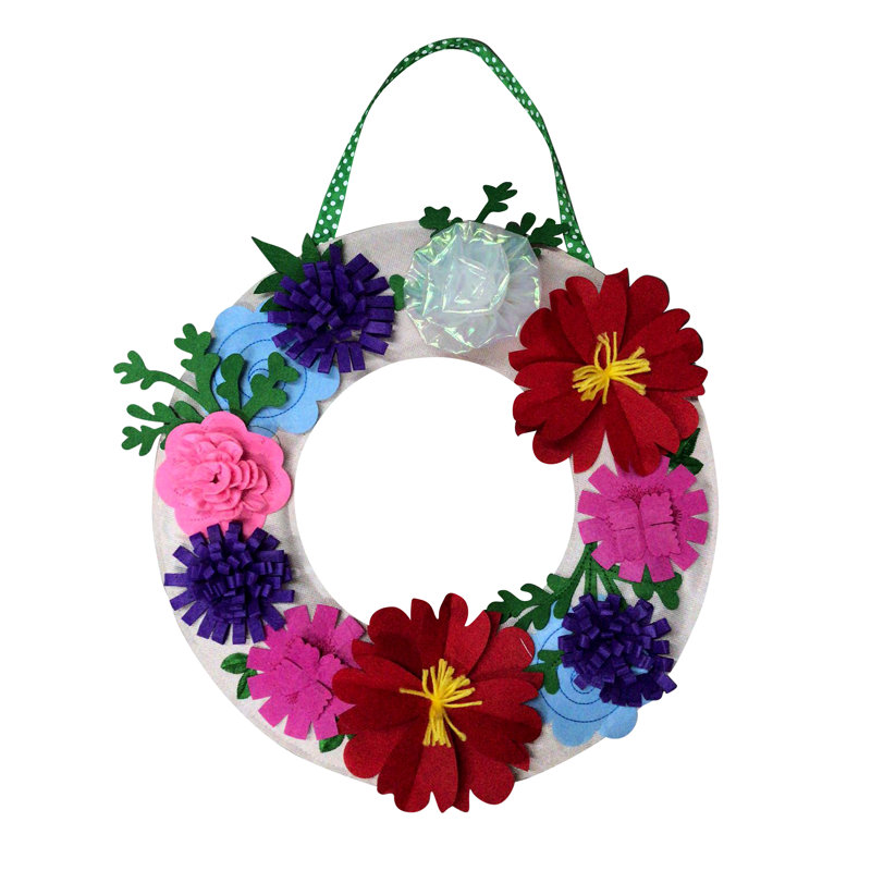 Faux Polyester 18'' Wreath