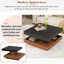 Table basse rotative moderne à 360 ° avec trois plateaux amovibles Modern-114232476