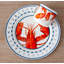 Coastal Lobster 12.5" Charger