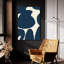 Ivy Bronx «Playful 2» par Wellington Studio, art mural en verre acrylique-1528023302