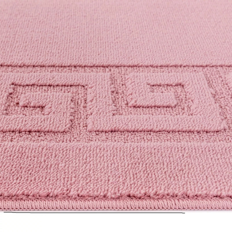 Aidelyn Non-Slip Indoor Doormat, Pink, 50cm W x 80cm L