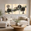 Ensemble de 3 artères antiques sphères et engrenages en sépia-393348337