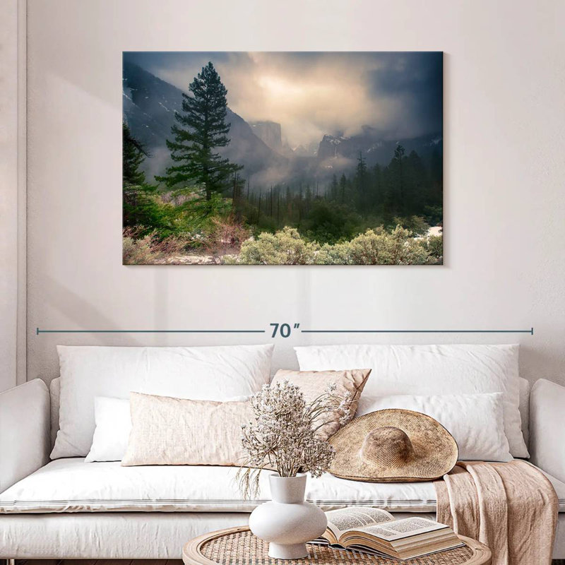 Parc national Alvord Foggy Yosemite, H 30 po x l 45 po