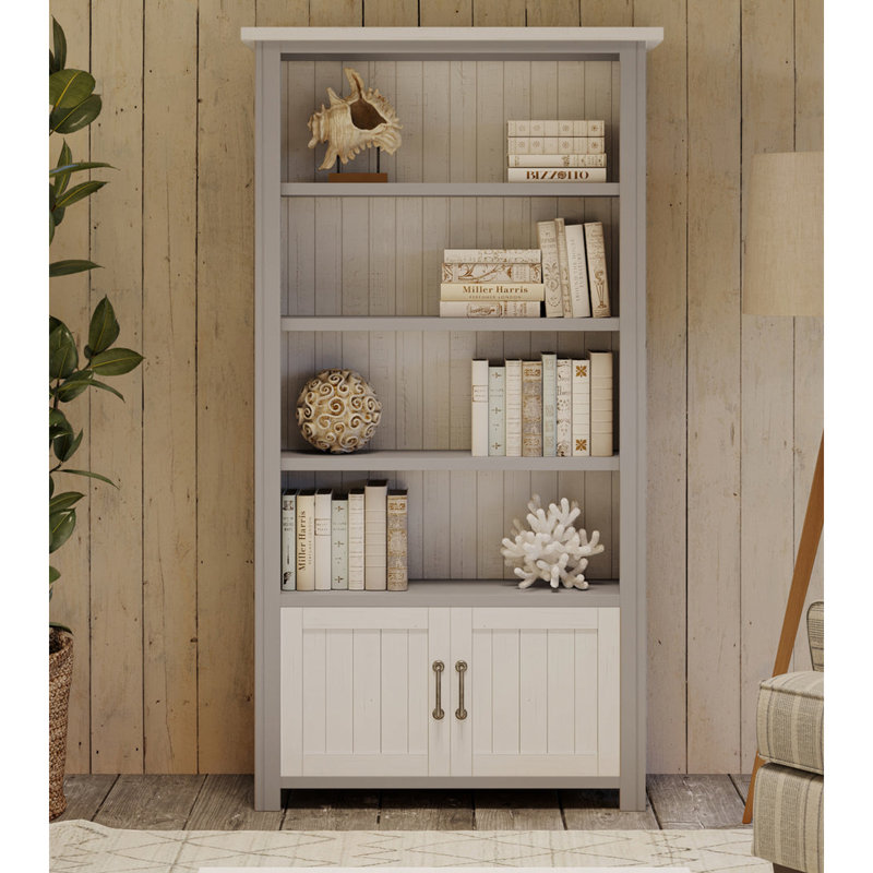 Artoria 180cm H x 90cm W Solid Wood Bookcase