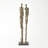 Abstract Couple Sculpture-Brass