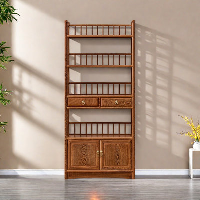 Multi-layer minimalist bookcase