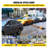 VEVOR Rubber Speed Bump, 1 Pack 2 Channel Speed Bump Hump, 72.8" Long Modular Speed Bump, Rated 22000 LBS Load Capacity