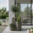 Hexagon Column Planter SM - Grey Brown-1943212909-1943212910