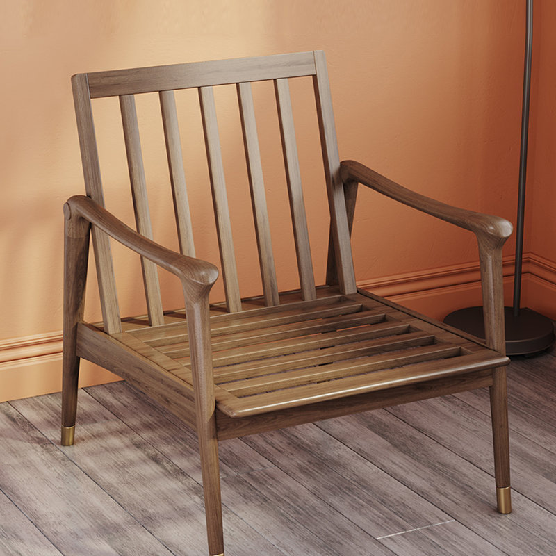 Chaise confortable en similicuir, Similicuir vert