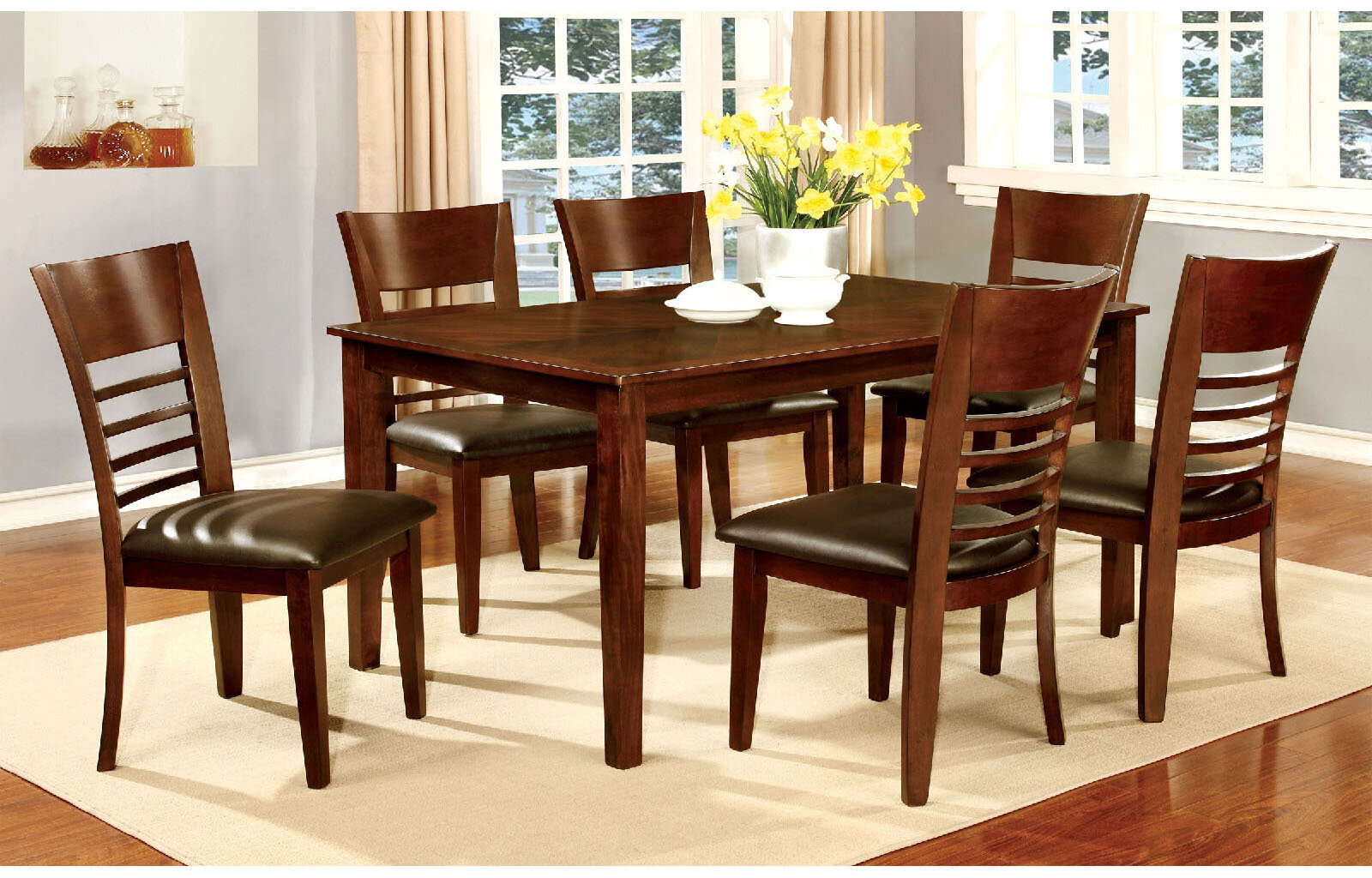 Red Barrel Studio® Maci 7 - Piece Dining Set 