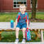 Bouteille d'eau en acier inoxydable 14 oz pour enfants Wildkin - sans BPA, étanche, isolée, facile à nettoyer - transport-123230947