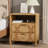 Manish 2 Drawer Nightstand With Charging Station-1465036417