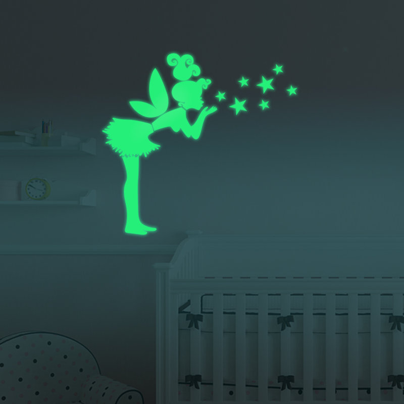 Fairy Glow in Dark Vinyl Wall Sticker