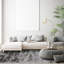 Molena Solid Colour Hand Woven Shag Area Rug-1734287290