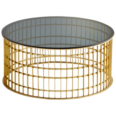 Kingdom Glass Round Coffee Table