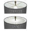 17.5" Round Diffuser Translucent Frosted White