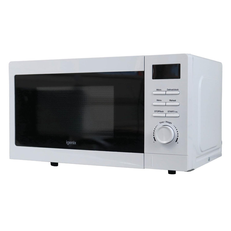 Igenix 20L 800W Digital Microwave Black, White