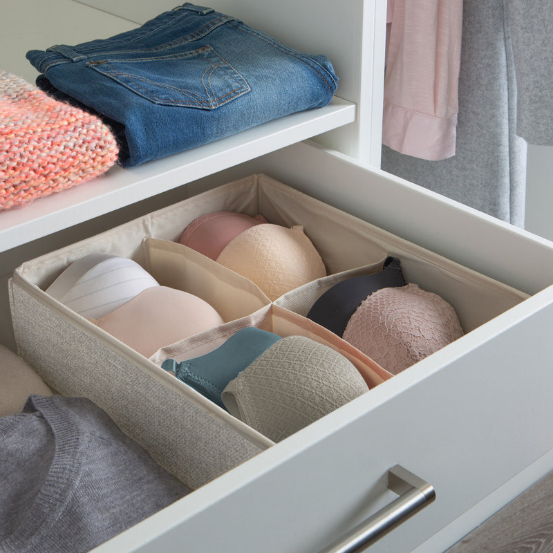 4.02'' H x 12.01'' W x 14.02'' D Multi-Purpose Drawer Organizer