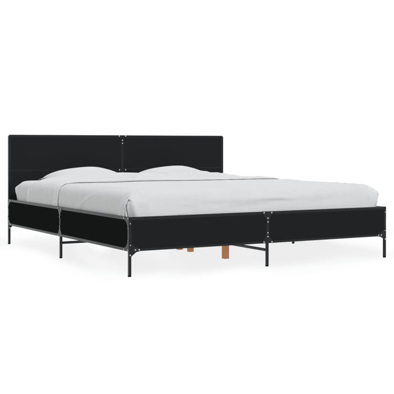 Adamek Bed, Super King (6'), Black
