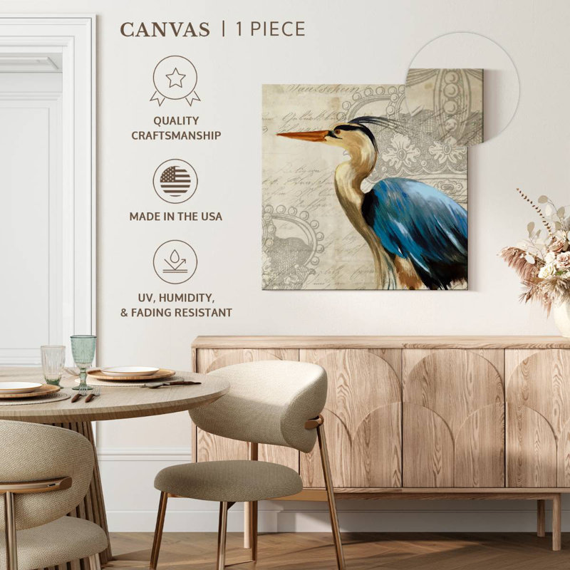 Brampt Heron II, 39" H x 39" W