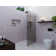 Ursa 30 in. x 78 in. Fully Frameless Gray Tinted Single Fixed Shower Panel