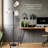 Foran 68.9'' Black Tree Floor Lamp
