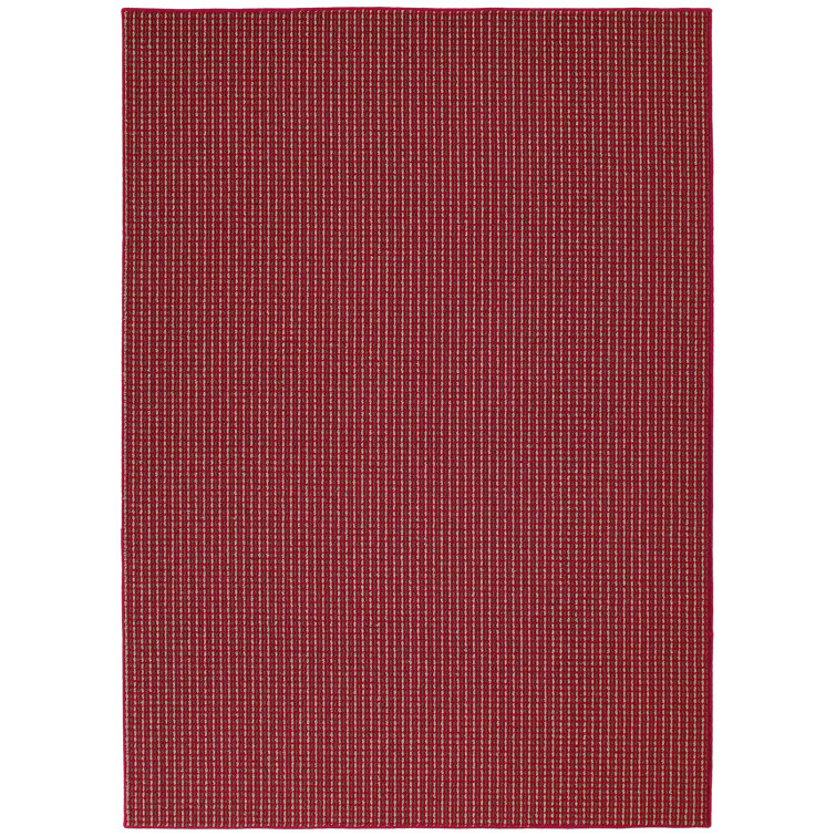 Tapis rouge touffeté Berber