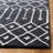 Lina Hand Tufted Wool/Viscose Geometric Rug in Black-547274673
