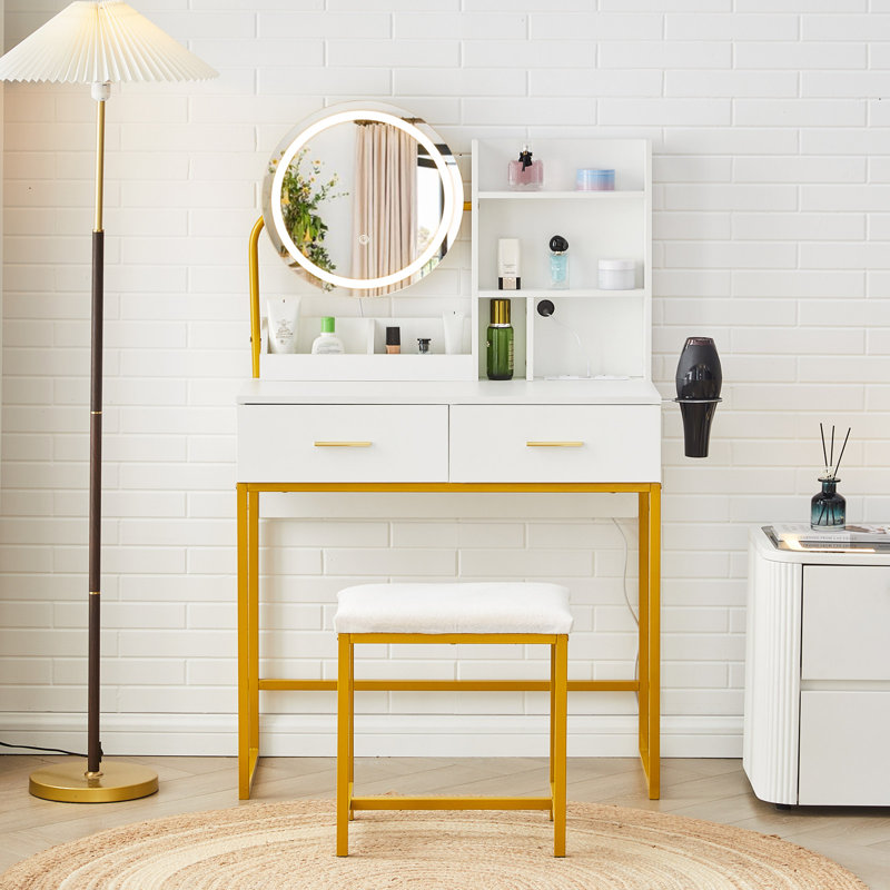 Dressing Table with Mirror