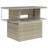  Garden Sofa Set Light Grey